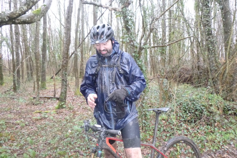 Le héro du jour avec 2 crevaisons et 3 réparations